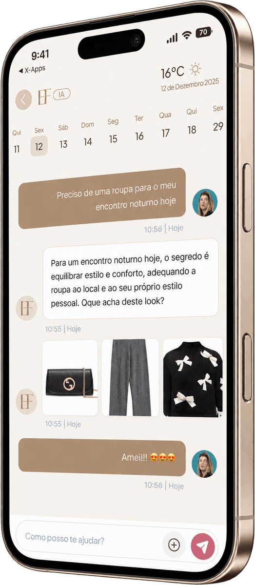 Easy Fits, suggestions with context screen