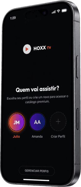 Hoxx TV, information that follows the person screen
