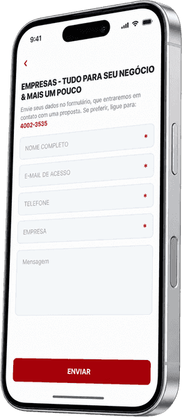 Casa & Vídeo, sign-up without friction screen