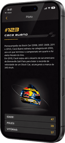 Stock Car, meet the protagonists screen